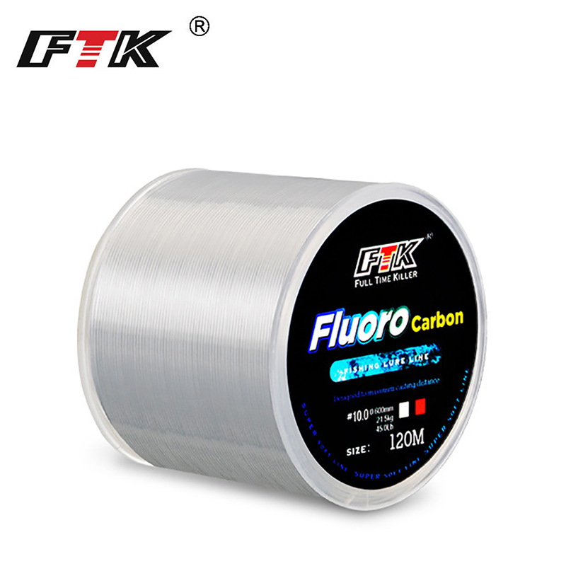 Copolymer Line - FTK 120m Lenza da pesca 0,2mm-0,6mm