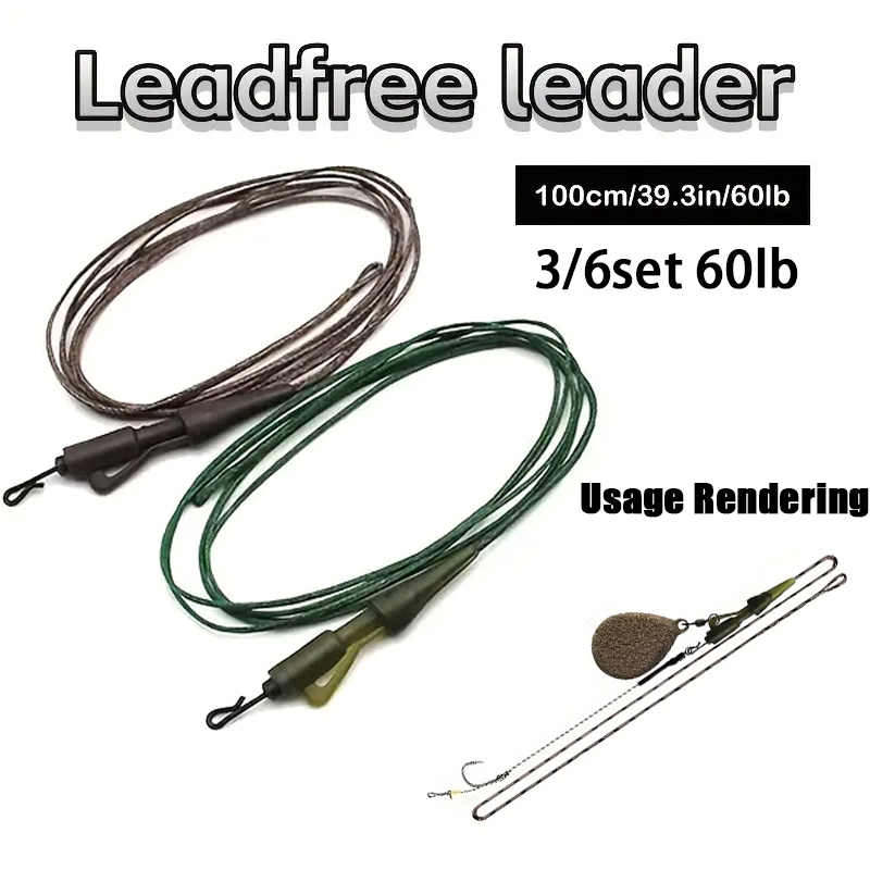3/6pc CarpCarp lenza pronta le - Leader Line recensione e prezzo