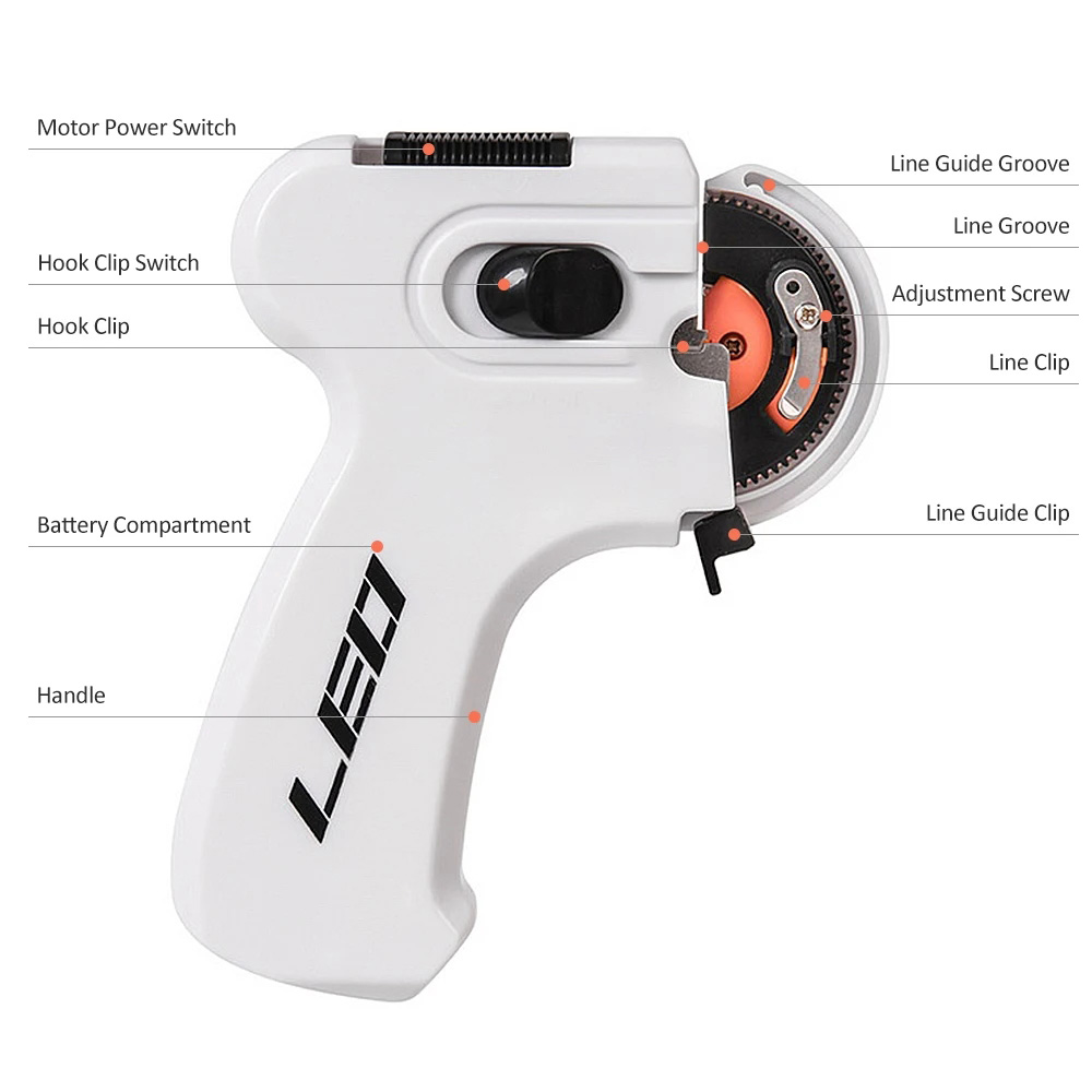 Nuovo gancio da pesca elettric - Fishing Line Winder recensione e prezzo